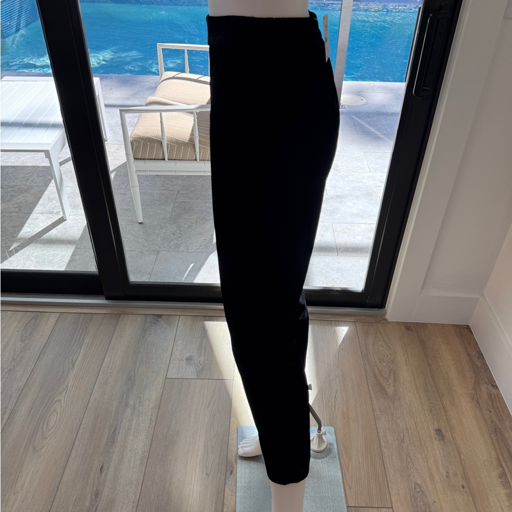 Black High-Waisted Pants